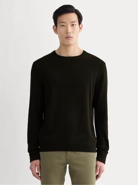 Everlane The Cashmere Crew in Black Size: XL, NWT